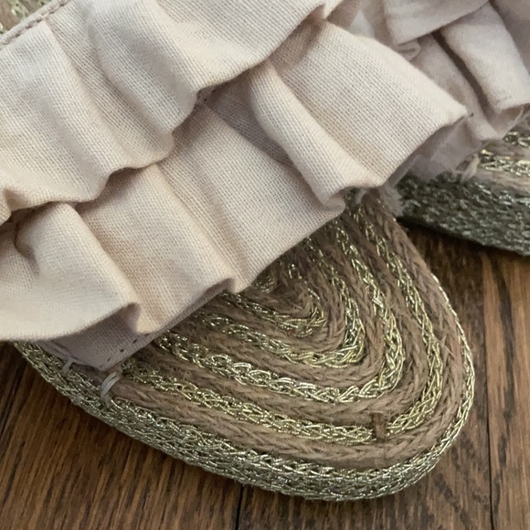 NEW hand made Dusty rose espadrilles - Picture 2 of 3